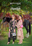 Khudha Baksh Prints Humdum Vol 3 Lawn Cotton Digital Print Work Designer Suit