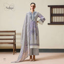 Kimora Sohni Imperial Muslin Digital Print Heavy Designer Work Suit