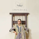 Kimora Sohni Imperial Muslin Digital Print Heavy Designer Work Suit