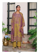 Kimora Verandah Muslin Digital Print With Embroidery Designer Work Suit