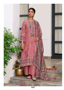 Kimora Verandah Muslin Digital Print With Embroidery Designer Work Suit