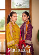 Levisha Madhubala Vol 20 Lawn Cotton Digital Print Fancy Work Designer Suit
