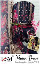 LSM Galleria Parian Dream Vol 26 Heavy Luxury Lawn Suit Collection