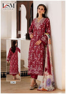 LSM Galleria Vol 22 Parian Dream Heavy Luxury Lawn Readymade Collection