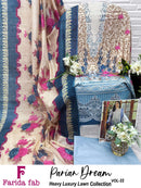 Farida Fab Parian Dream Vol 22 Premium Cotton Digital Print Dress Material