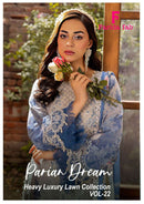 Farida Fab Parian Dream Vol 22 Premium Cotton Digital Print Dress Material