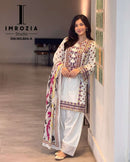 Imrozia Studio 504 Viscose Embroidery Designer Work ReadyMade Pakistani Style Suit
