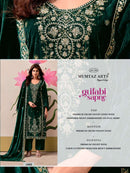 Mumtaz Arts Gulabi Sapne Velvet Embroidered Designer Suit