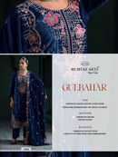 Mumtaz Arts Gulbahar Velvet Heavy Embroidered Designer Suit