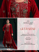 Mumtaz Arts Gulbahar Velvet Heavy Embroidered Designer Suit