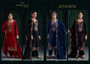 Mumtaz Arts Gulbahar Velvet Heavy Embroidered Designer Suit