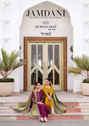 Mumtaz Arts Jamdani Viscose Digital Print Designer Suit