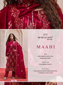 Mumtaz Arts Maahi Velvet Embroidery Work Designer Suit