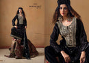 Mumtaz Arts Maharani Velvet Suit With Heavy Embroidery & Designer Work