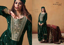 Mumtaz Arts Maharani Velvet Suit With Heavy Embroidery & Designer Work