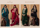 Mumtaz Arts Maharani Velvet Suit With Heavy Embroidery & Designer Work