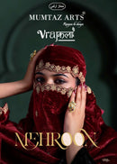 Mumtaz Arts Mehroon Velvet Embroidered Heavy Designer Suit