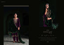 Mumtaz Arts Mehroon Velvet Embroidered Heavy Designer Suit