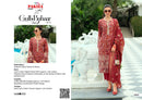 Pakiza Prints Gul Bahaar 35 Lawn Cotton Digital Print With Fancy Work Suit