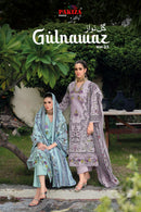 Pakiza Prints Gulnawaz Vol 23 Designer Lawn Cotton Embroidery Work Suit