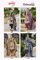 Pakiza Prints Gulnawaz Vol 26 Premium Lawn Cotton Digital Print Suit