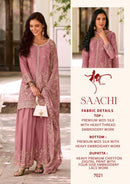 Radha Trendz Saachi Silk Heavy Embroidered Designer Festive Wear Suit
