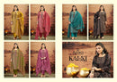 Radhika Fashion Azara Kalki Advance Vol 5 Jam Satin Printed Suit With Embroidery Work