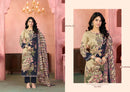 Radhika Fashion Azara Kayka D No 1239 Jam Cotton Print Suit With Fancy Work