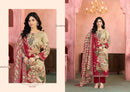 Radhika Fashion Azara Kayka D No 1239 Jam Cotton Print Suit With Fancy Work