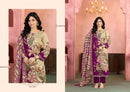 Radhika Fashion Azara Kayka D No 1239 Jam Cotton Print Suit With Fancy Work