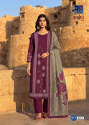 Rahi Fab Rising Gold Vol 4 Cotton Printed Suit With Fancy Worked Suits