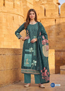 Rahi Fab Rising Gold Vol 4 Cotton Printed Suit With Fancy Worked Suits