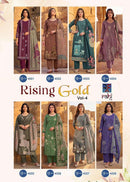 Rahi Fab Rising Gold Vol 4 Cotton Printed Suit With Fancy Worked Suits