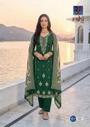 Rahi Fab Ruhani Gul Vol 1 Cotton Embroidered Salwar Suit Designer Cotton Collection