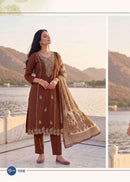 Rahi Fab Ruhani Gul Vol 1 Cotton Embroidered Salwar Suit Designer Cotton Collection