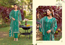 Riaz Arts Bin Saeed Vol 18 Lawn Cotton Digital Print With Heavy Embroidery Work Suit