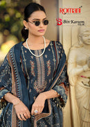 Romani Bin Kareem Vol 6 Cotton Digital Print Fancy Embroidery Suits