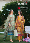 Romani Bin Kareem Vol 7 Cotton Digital Print Salwar Suit Pakistani Suits