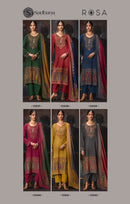 Sadhana Fashion Rosa Pashmina Digital Print Suit With Designer Work