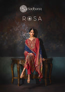 Sadhana Fashion Rosa Pashmina Digital Print Suit With Designer Work