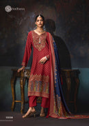 Sadhana Fashion Rosa Pashmina Digital Print Suit With Designer Work