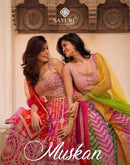 Sayuri Designer Muskan Silk Heavy Embroidery Wedding & Function Wear Ladies Suit Premium Collection