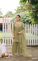 Shree Fabs SR 2645 Premium Viscose Heavy Embroidered Ready Made Suit