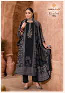 Suryajyoti Kaashni Vol 1 Jam Satin Print With Fancy Work Suit Collection