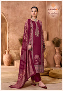 Suryajyoti Kaashni Vol 1 Jam Satin Print With Fancy Work Suit Collection