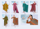 Suryajyoti Kashi Vol 1 Modal Foil Print Fabric With Embroidery Work Suit