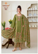 Suryajyoti Komal Vol 5 Modal Silk Digital Print Fancy Work Ladies Suit