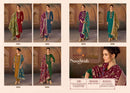 Suryajyoti Naadirah Vol 5 Jam Satin Fancy Designer Work Suit