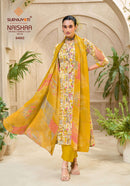 Suryajyoti Naishaa Vol 54 Premium Jam Satin Printed Suit