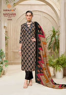 Suryajyoti Naishaa Vol 54 Premium Jam Satin Printed Suit